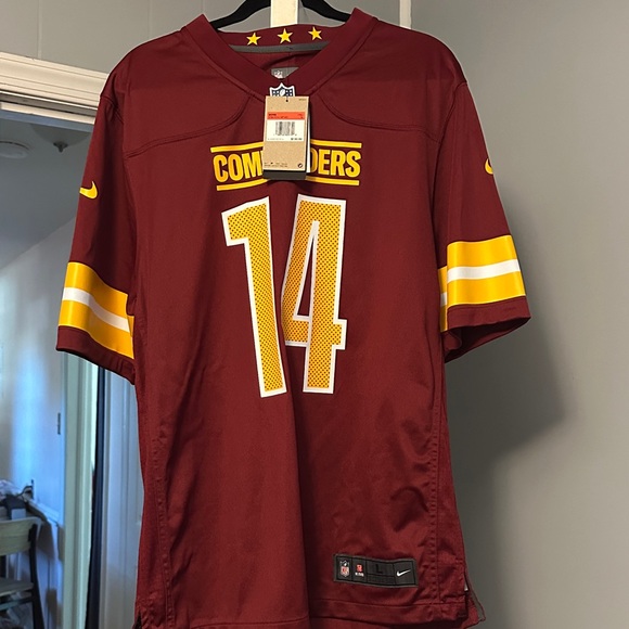 Nike | Games | Nike Commanders Red And Yellow Jersey | Poshmark